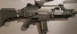 Airsoft G36C "Spuhr R22"-like rail