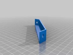 Angle bracket shelf support