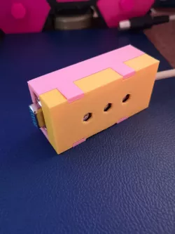 Atari 520 ST Video Adapter Case and PCB - VGA