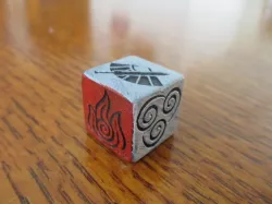 Avatar The Last Airbender 6-Sided Dice