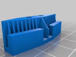 Belt clamper for 3D-SPrinter
