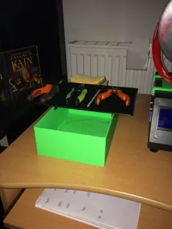 ( Boite de rangement ) Storage box with tray