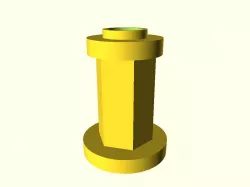 CD/DVD Support for Mini CNC <-> CD DVD Entretoise