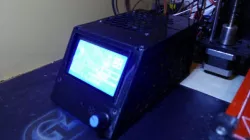 Compact RAMPS 1.4 Case + LCD 12864 + 80mm Fan + (optional DB25 + DB9)