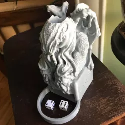 Cthulhu Dice Towers (with Rings/Tray)