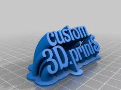 custom 3d prints