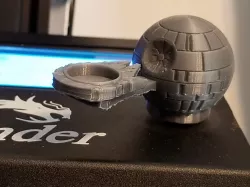 Death Star Falcon rotary knob for 6mm shaft Creality Ender 3/5, CR-10, CR-20