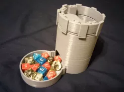 Dice tower and carrier