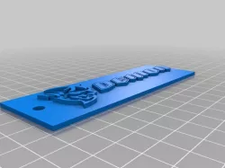 Dodge Demon Keychain