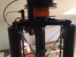 Flsun Kossel Plexiglass Enclosure