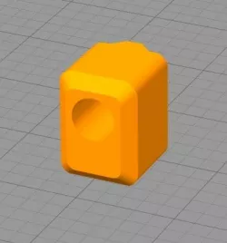 Foot for 20x20 profile