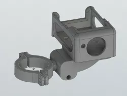 Foxeer Legend 3 Motorcycle Case and Mount + Plate