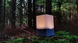 Futuristic Bedside Lamp (RGBW)