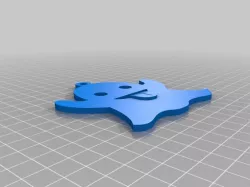 Ghost Keychain