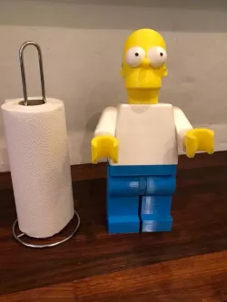 Giant Lego Homer Simpson