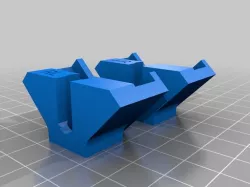 Glass Bed Bracket - Flashforge Creator Pro