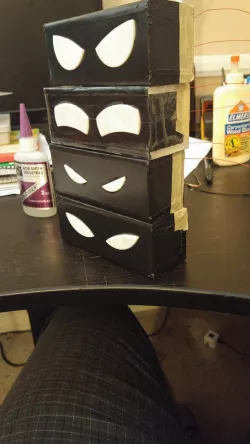 Glowing Demon Eyes - Halloween House Special-Effect Prop 