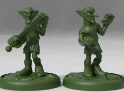 Goblin Monk and Soldja