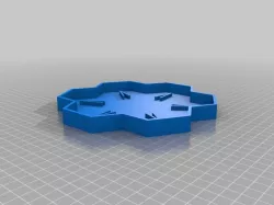 Hex Planter with Base 