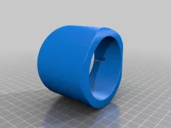 Hooded shroud fits Tii clock