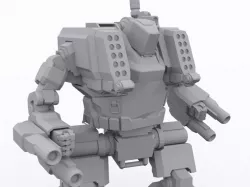 Hunchback HBK-4SP Posed Miniature 