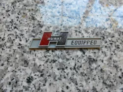 Hurst Equipped Emblem