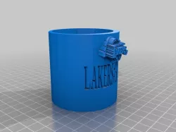 lakers cup/pen cup