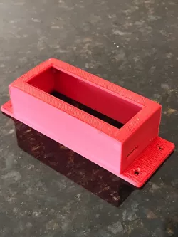 LCD Case with Mounting Holes