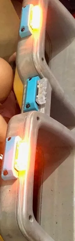 LED light cover and Strobe controller bracket for Jeep Hurricane