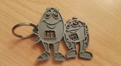 M&m keychain