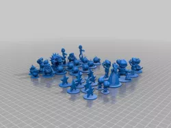 Mario Chess Pieces