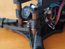 Micro FPV Camera Mount for Mode 2 Ghost Frame Kit (for 19mm width camera)