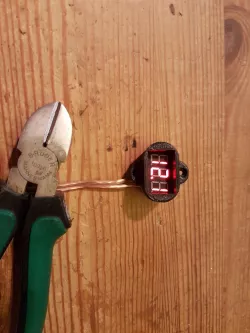 Mini Voltmeter LED Display Housing -- Mini Voltmeter Gehäuse