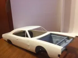 MPC Dodge Charger Dukes of Hazzard 1/16 - Engine Compartment