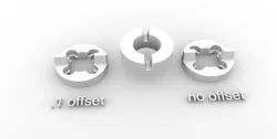 Oldham coupler for Z nut