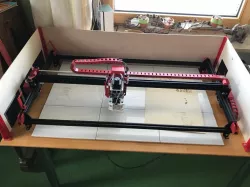 open builds acro laser wiring and enclosure
