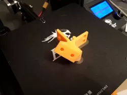 Original Rear Spool Holder for Creality ENDER 3 (V-slot 40x40) at 45°
