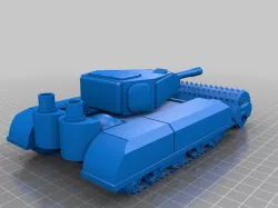 Ork / Orc Tank "Bone Breaker" 28mm wargames vehicle