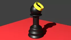 Pawn with Crown