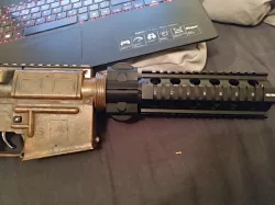 Photon Storm NERF Flywheelcage for metal handguard