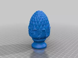 Pinecone Finial v2