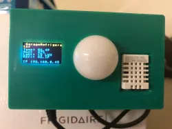 Refrigerator and Freezer Monitor