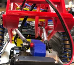 Remix high clearance bumper for crawler chassis 