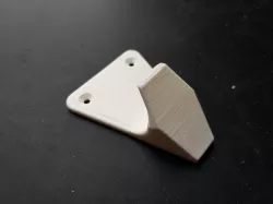 Screw on wall hook