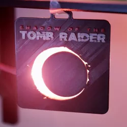 Shadow of the Tomb Raider "dog tag"