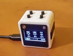 SmartCube - ESP32 OLED Cube Case