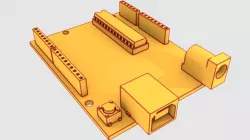 Spareparts: 3d models of various random electronic and mechanical components for OpenSCAD