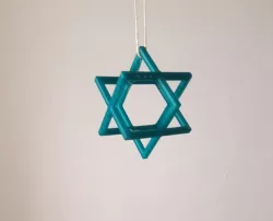 Star of David (Magen David) 3D