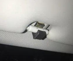 Sunvisor clip for Audi A1 S1, A3 S3, A4 S4, B6 B7 B8, A5 S5, Q3 Q5