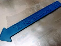 To Be Continued arrow (Jojo) 